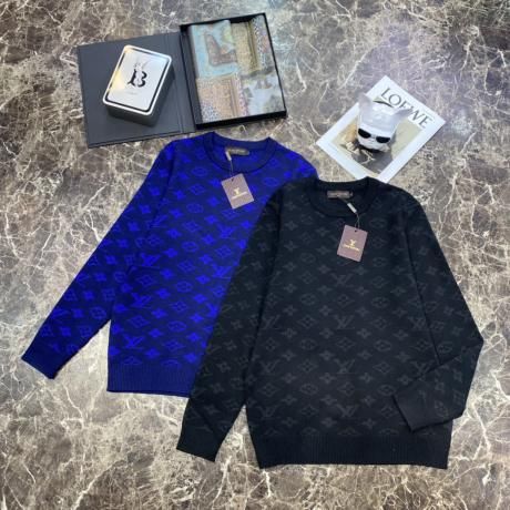 累積売上額TOP15 ルイヴィトン LOUIS VUITTON  メンズ定番ラウンドネック シンプルさ 柔軟絶妙高級感 高級感 ニット スーパーコピー専門店安全