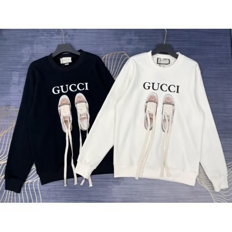 グッチ GUCCI メンズレディースラウンドネック 新作百搭  印刷個性ファッション高品質同じスタイル芸能人服は洗える良い個性長袖快適必需品絶妙絶妙 服口コミ可能