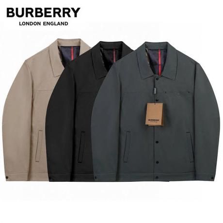 累積売上総額第4位！ バーバリー Burberry メンズ通気高品質ジャケットコートすぐ届く絶妙格子絶妙ポケット付きスリムフィット通気 ブランドコピー後払いランキング