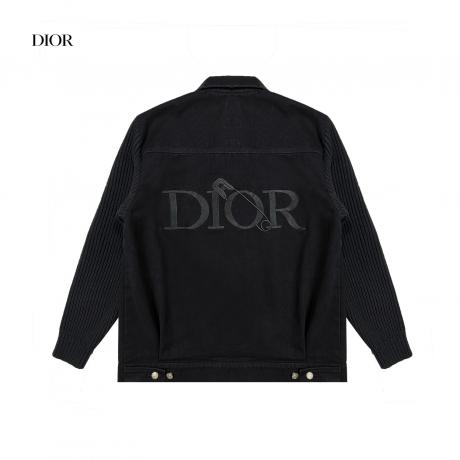 おすすめ Dior ディオール カップル綿刺繍ジャケットコート頑丈2色 服激安販売工場直売店
