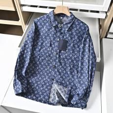 即発注目度NO.13 LOUIS VUITTON ルイヴィトン メンズレディース新作シンプルさ 百搭  快適ファッション服は洗えるコートシャツ高級ハンサム新作2色 偽物直営店