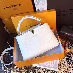 高評価 Louis Vuitton ルイヴィトン トートバッグ 白色 レディース 94519 セール価格 コピー代引き口コミ