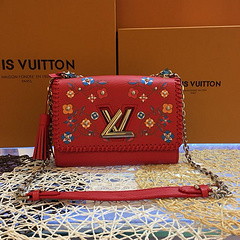 ブランド安全 Louis Vuitton ルイヴィトン 斜めがけショルダー バッグ 赤色 レディース M53531 コピーブランドバッグ代引き